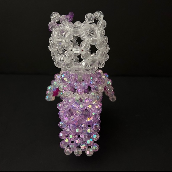 3D beaded cats - set of 2 - Picture 11 of 14